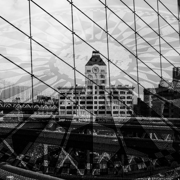 New-York-Oniric-Imagine-&-Brooklyn-Clock-Tower